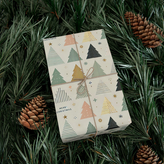 Christmas Tree Wrapping Paper